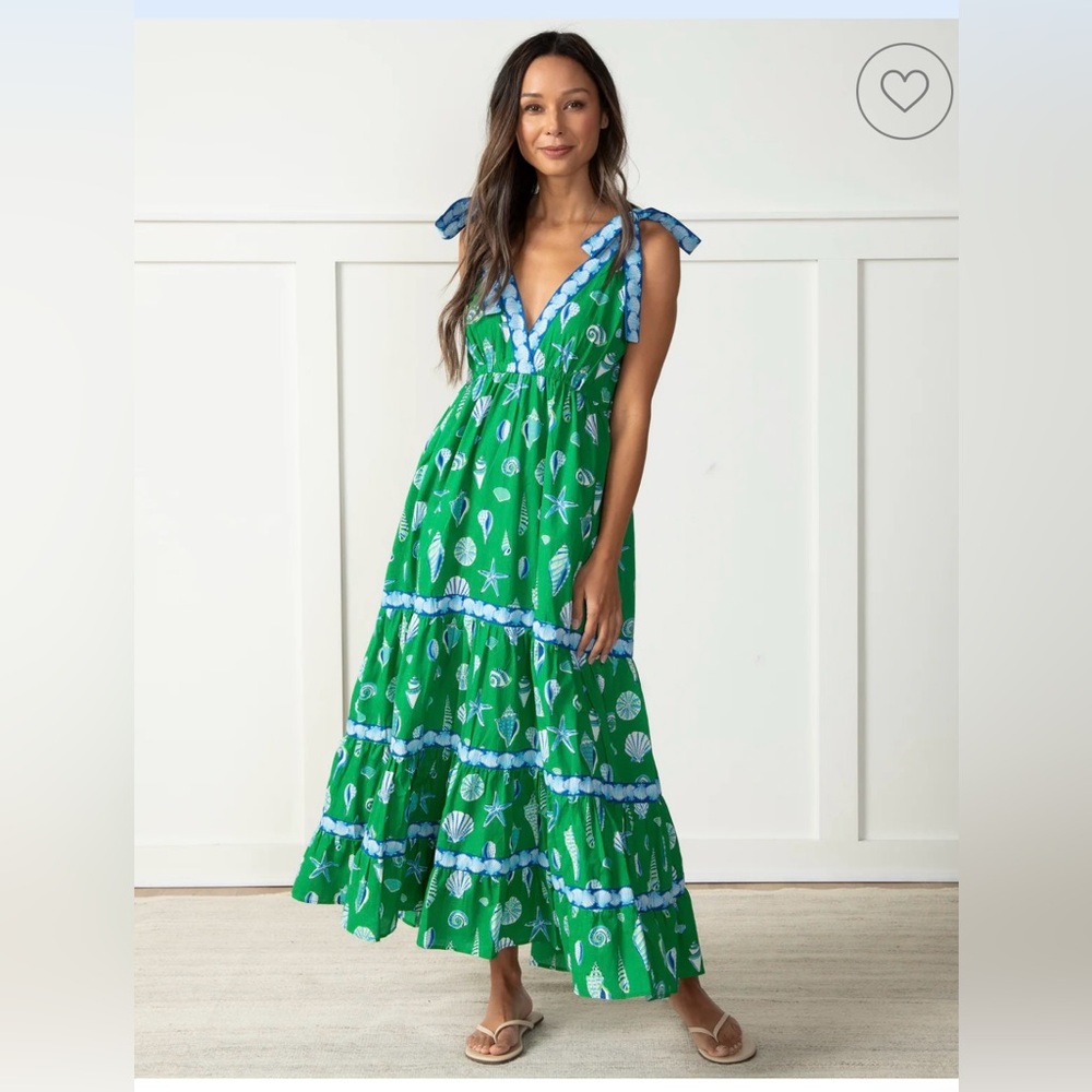 Printfresh Dune Dancer Dress in Beachcomber size Large